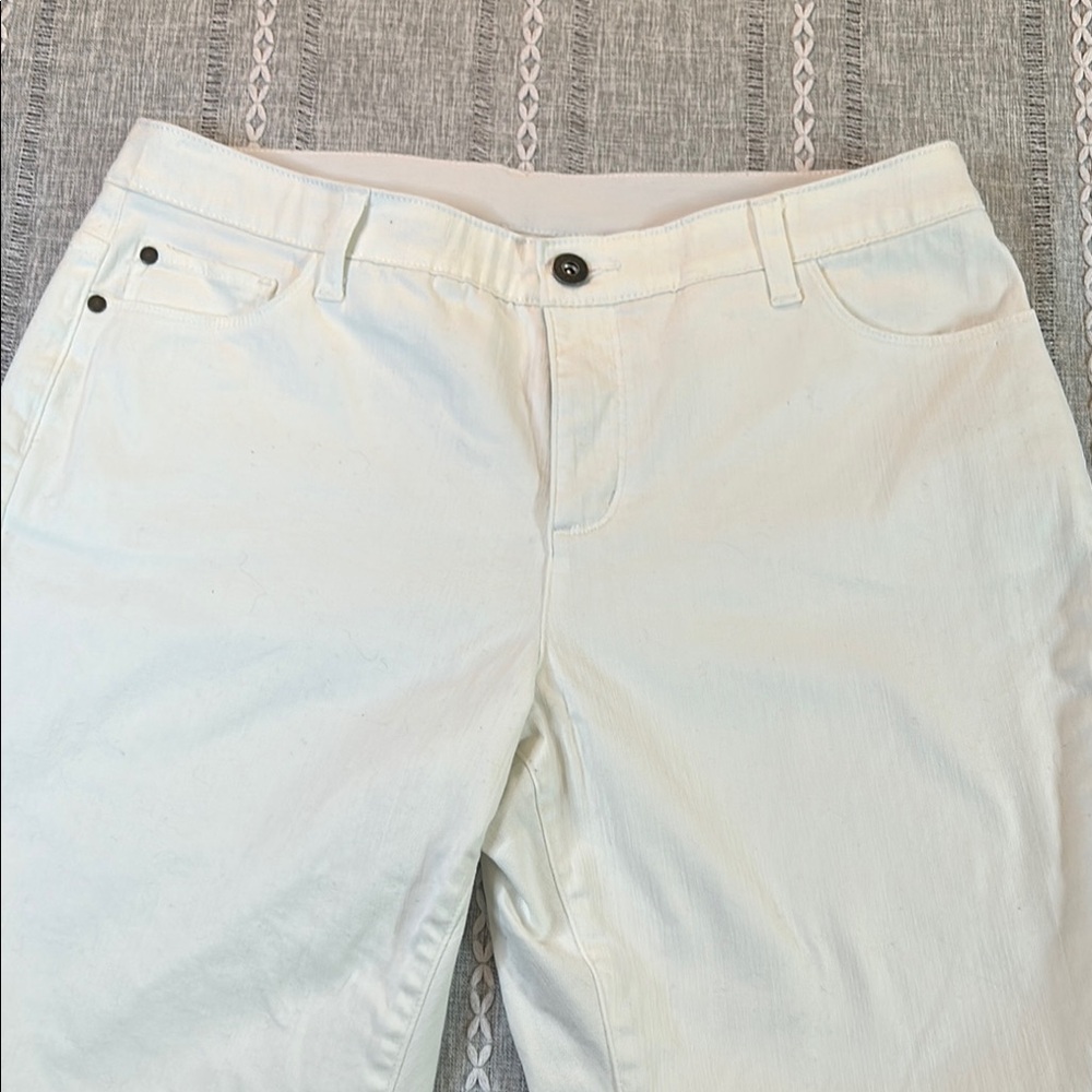 CJ Banks White Jeans